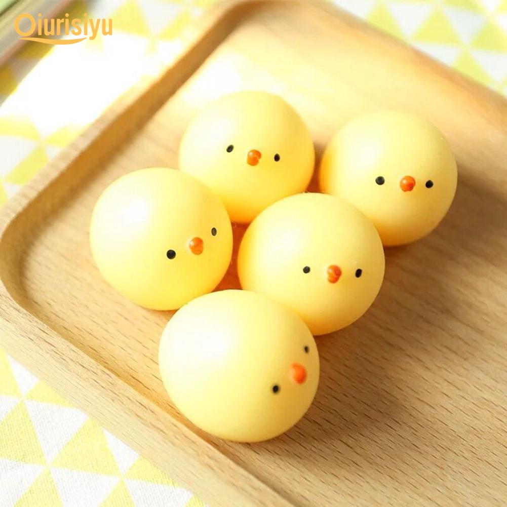 Креативная забавная игрушка для выжимания курицы