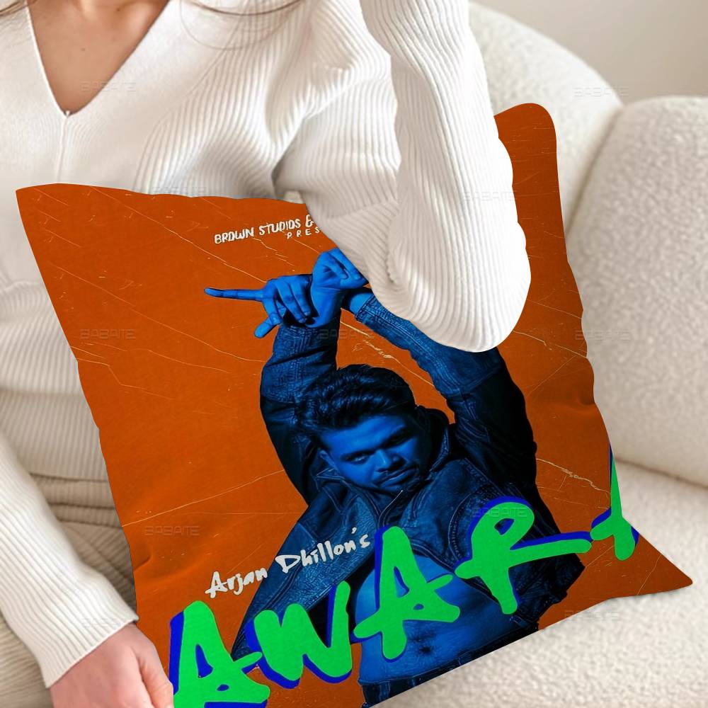 Music AArjan Dhillon Decorative Room Aesthetics Pillow Case Home Decor Bedroom Sofa Bed Couch Pillow Cover x