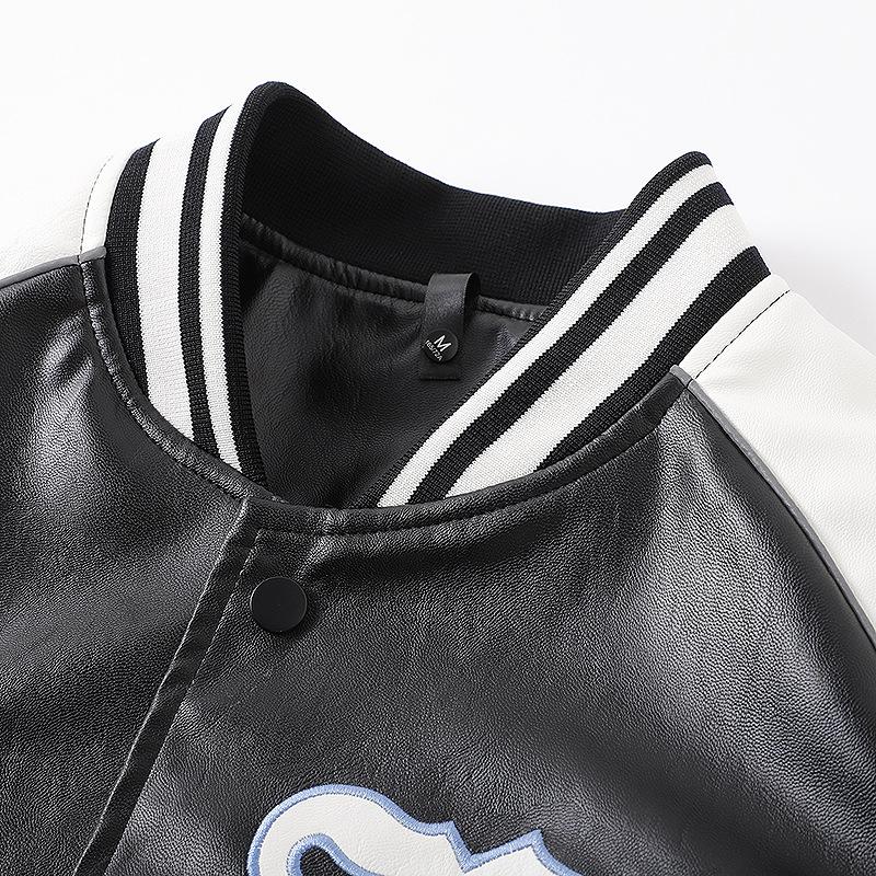 Локомотивный костюм куртка из искусственной кожи бейсбольная куртка весна и осень хулиганская красивая пилот функциональная куртка куртка