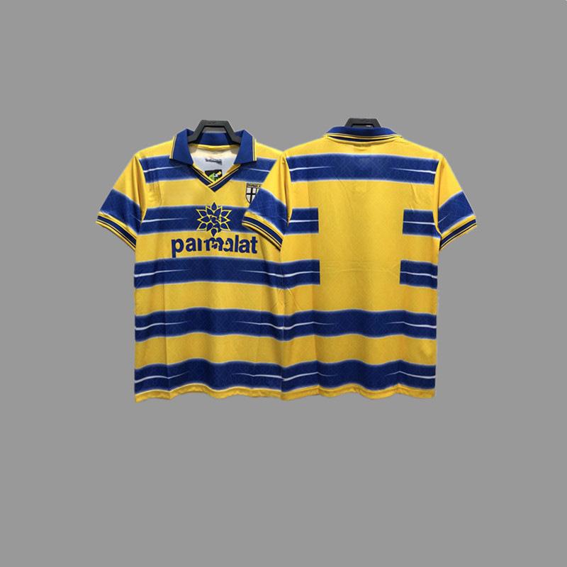 Parma retro jersey football jersey classic nostalgic Zola Cannavaro Buffon Gilardino jersey