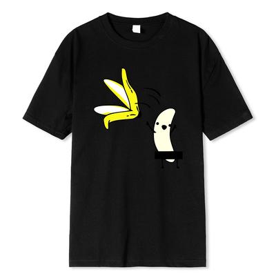 Мужское пальто Banana Disrobe с забавным принтом, футболка с юмористическим анекдотом, хипстерская футболка из мягкого хлопка, повседневные футболки, уличная одежда