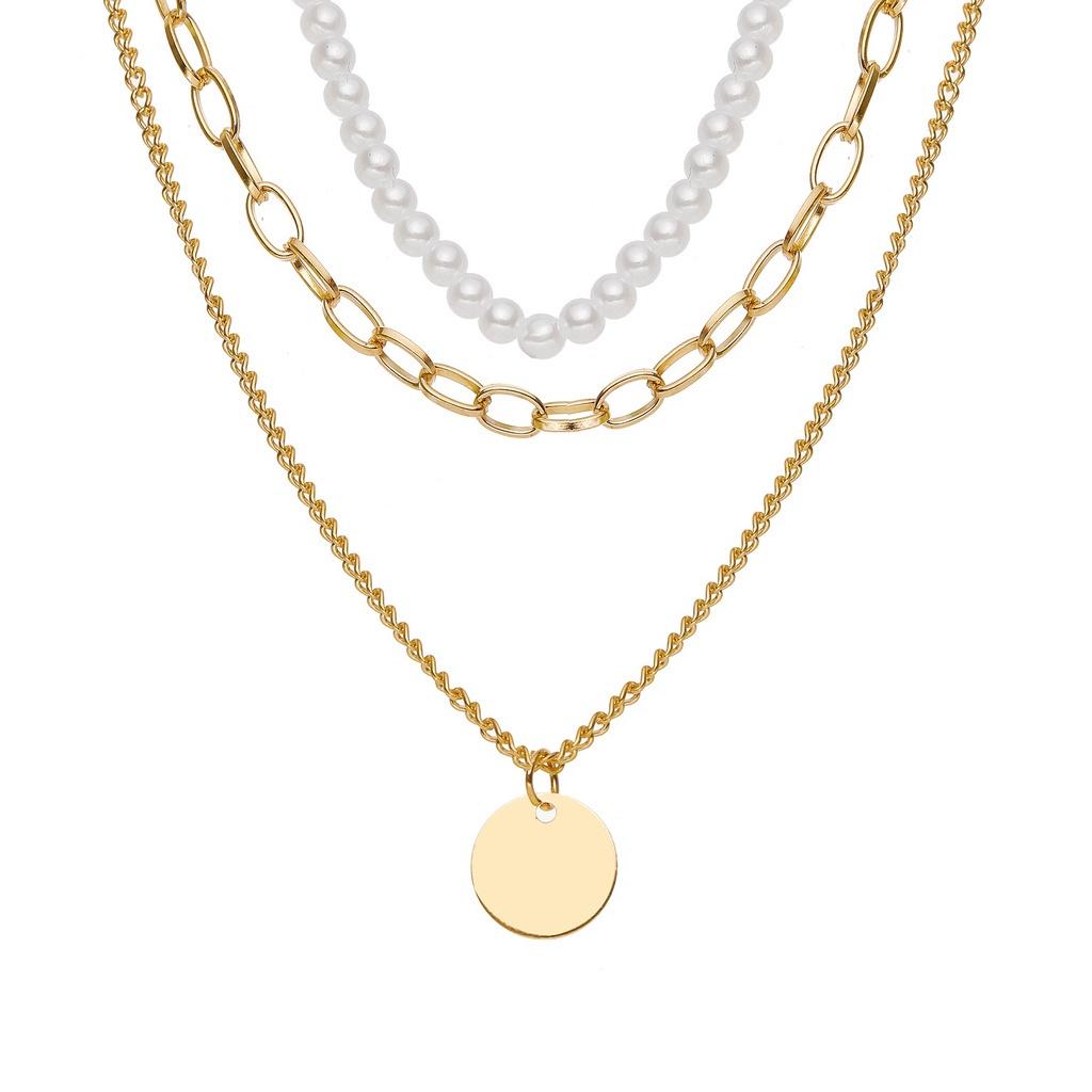 iF ME Модное многослойное золотое ожерелье, кулон с замком и бабочкой, змеей, цепочка, колье, женские ювелирные аксессуары