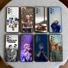 Чехол для телефона Singer A-Alex W-Warren для Samsung Galaxy A73, A72, A71, A70, A53, A52, A51, Мягкий силиконовый черный чехол