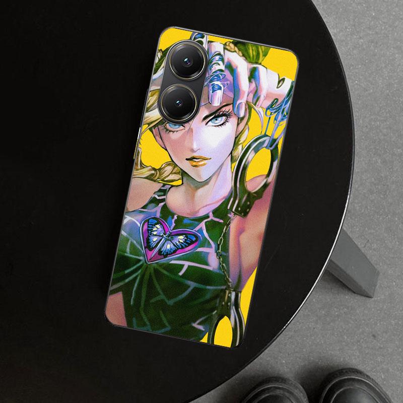 Чехол для телефона JoJo's Bizarre Adventure Джолин Куджо для Xiaomi Poco X6 X5 X7 Pro F7 Ultra Redmi 15C 15 13C 13 12C 12 10C 10 1