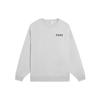 Li-Ning Vital Essential Embroidered Logo Crew Neck Sweatshirt Unisex Tops Floral-Grey AWDSC99-6