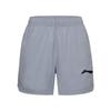Li Ning Badminton Series дышащие легкие повседневные шорты женские шорты серые AAPU170-2