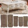 Style Decoration Crafts Furniture Foot Legs Cabinet Seat Feets Home Decor Vintage Wood Carved