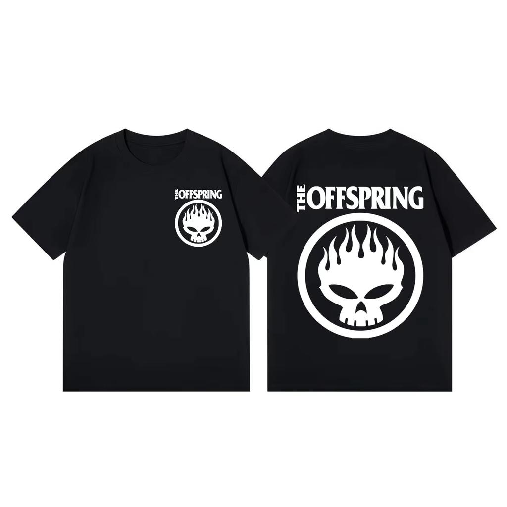 The Offspring Music Album Print T-shirt Streetwear Punk Rock Short Sleeve T-shirts Men Women Casual