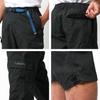 Мужские укороченные брюки-карго Outdoor Products, приятные на ощупь, свободный крой, длина 3/4, прохладные, однотонные, цвет угольный, размер M