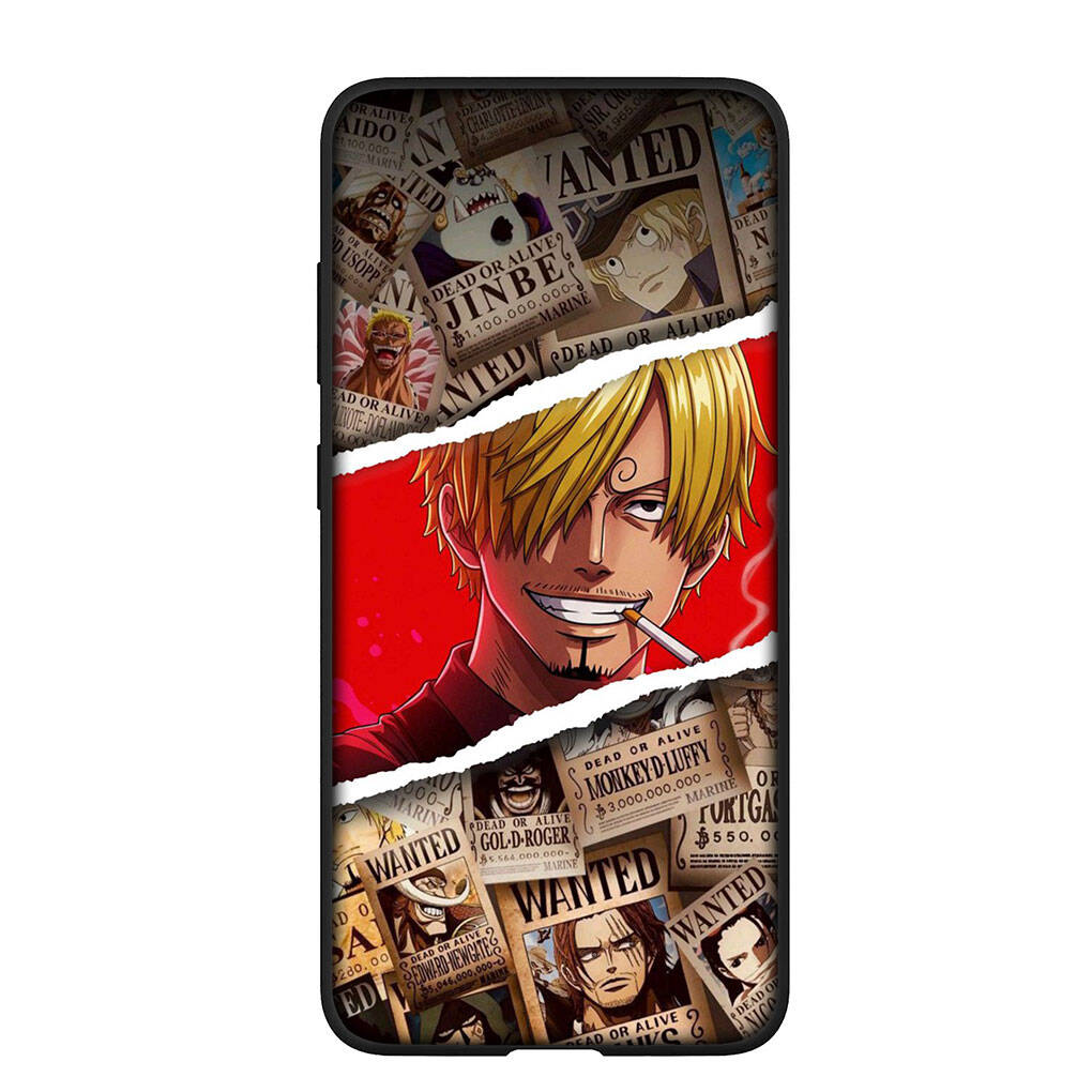 Phone Case for iPhone 17 15 16 Plus Redmi Note 14 12 11 13 Pro Max Huawei P30 P20 Lite OPPO A60 A40 A80 A38 A54 Wallpaper Luffy One Pieces Sanji Cover