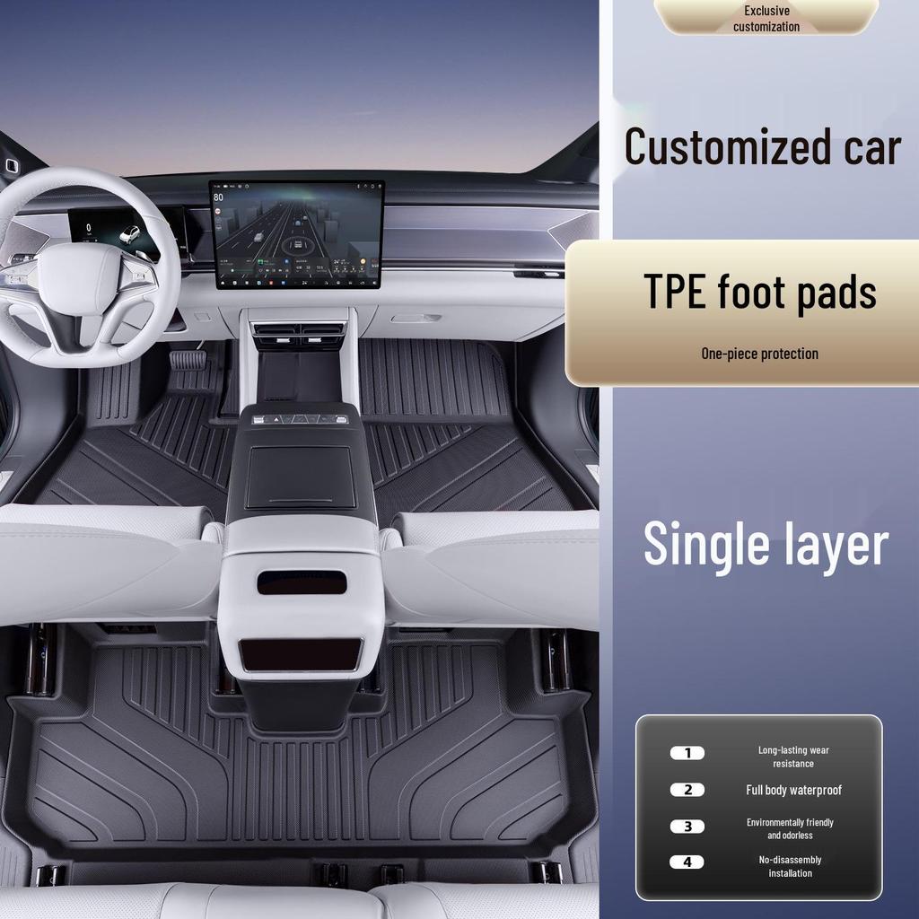 Коврики SAIC Roewe M7 Полностью из TPE Аксессуары для Модификации Салона Автомобиля Kui Xi