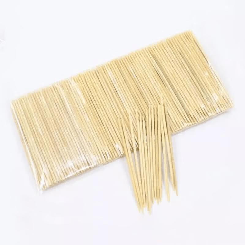 Mr. Corn Double-Pointed Bamboo Toothpicks
