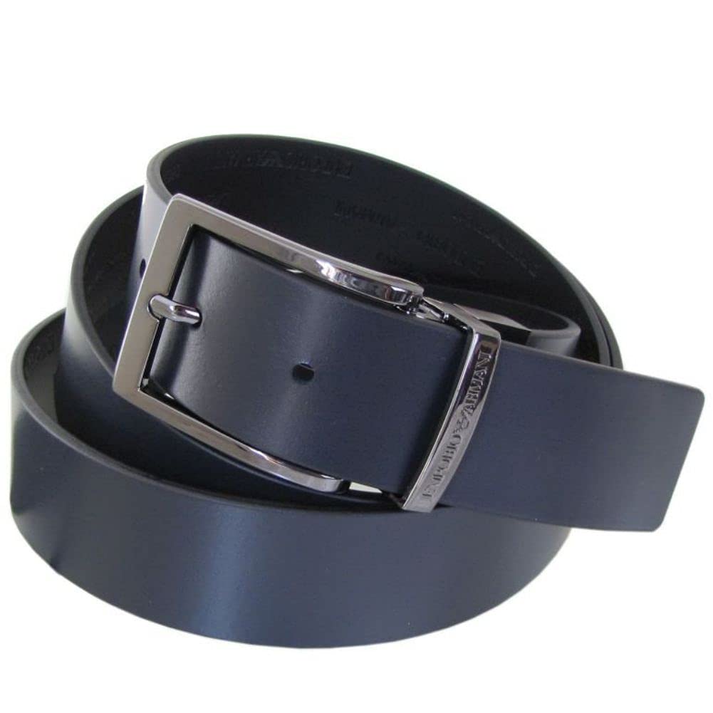 Emporio Armani Stringa System Y4S426 YTU5J 88045 [Emporio Armani] Ремень, шириной 3,5 см, Мужской, совместимый, Двусторонний, Черный,