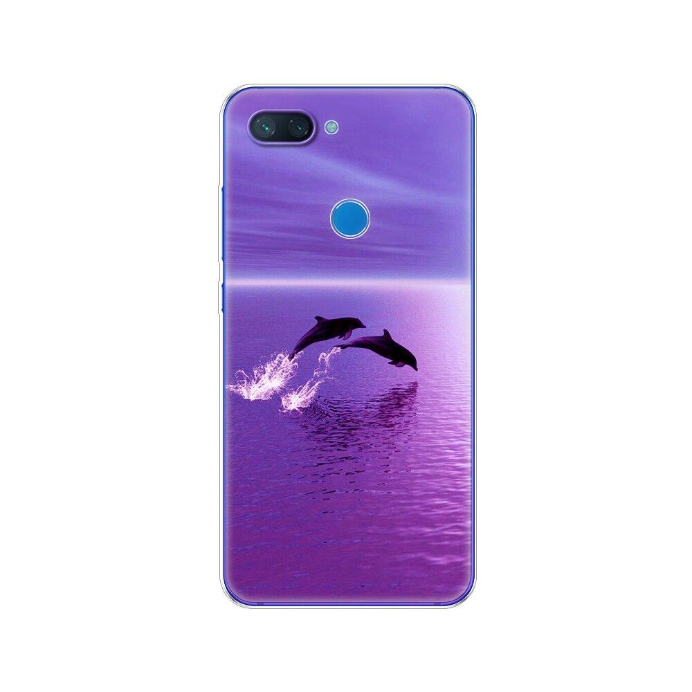 Силиконовый чехол для xiaomi mi 8 LITE, чехол 6,26 дюйма, прозрачный чехол из ТПУ для xiaomi mi 8 lite, задняя крышка для xiaomi mi 8, чехол, сумка-капа