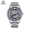 2023 Popular Black Warrior Men's Tourbillon Waterproof Automatic Mechanical Watch