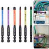 Биты для отверток, 6 шт./компл., легированная сталь FPH1/FPH2/FPH3/FPZ1/FPZ2/FPZ3