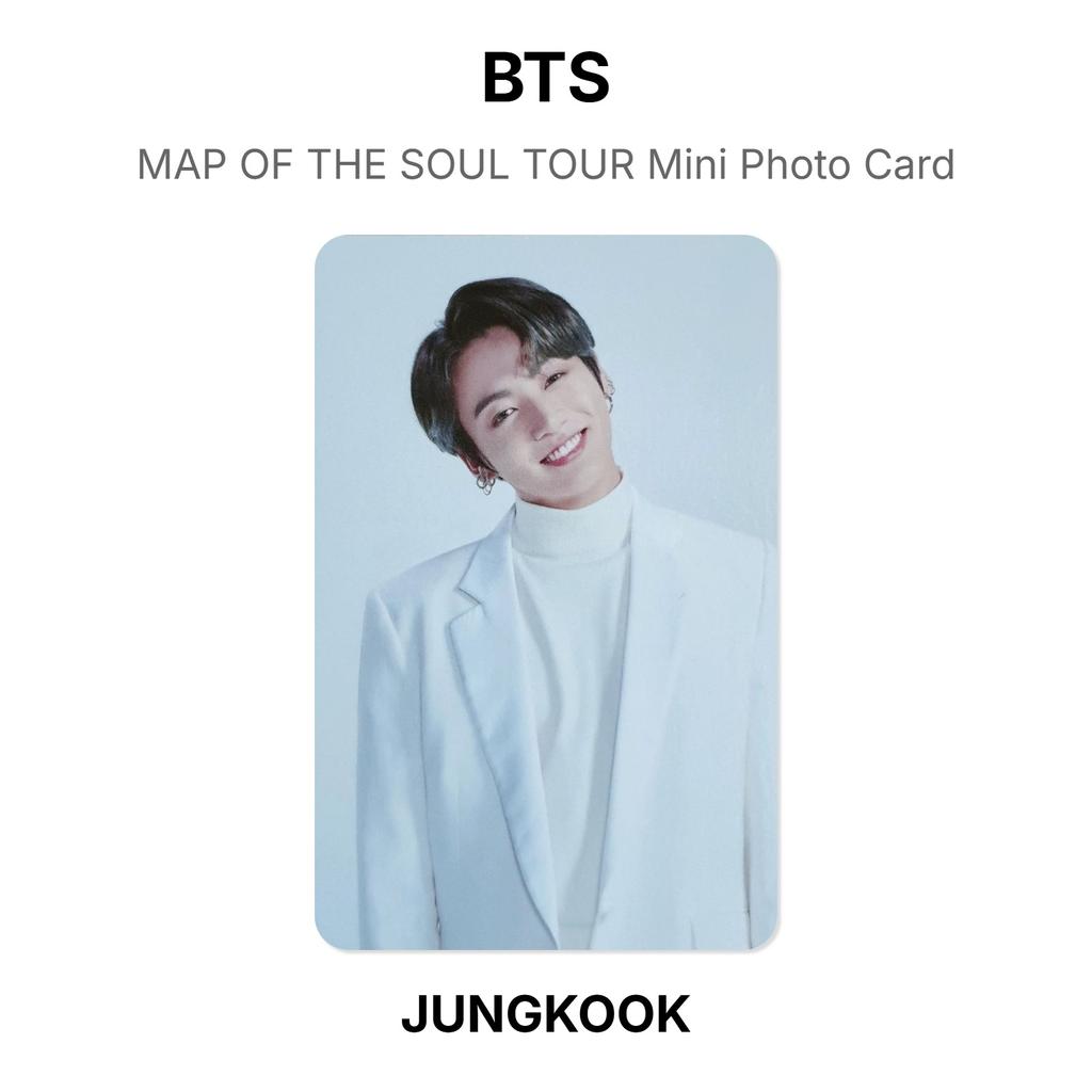 BTS MAP OF THE SOUL TOUR Мини-фотокарточка Официальная фотокарточка