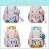 Adorable Outdoor Travel Backpack For Kids 2024 Nylon Material Cartoon Pattern School Bag