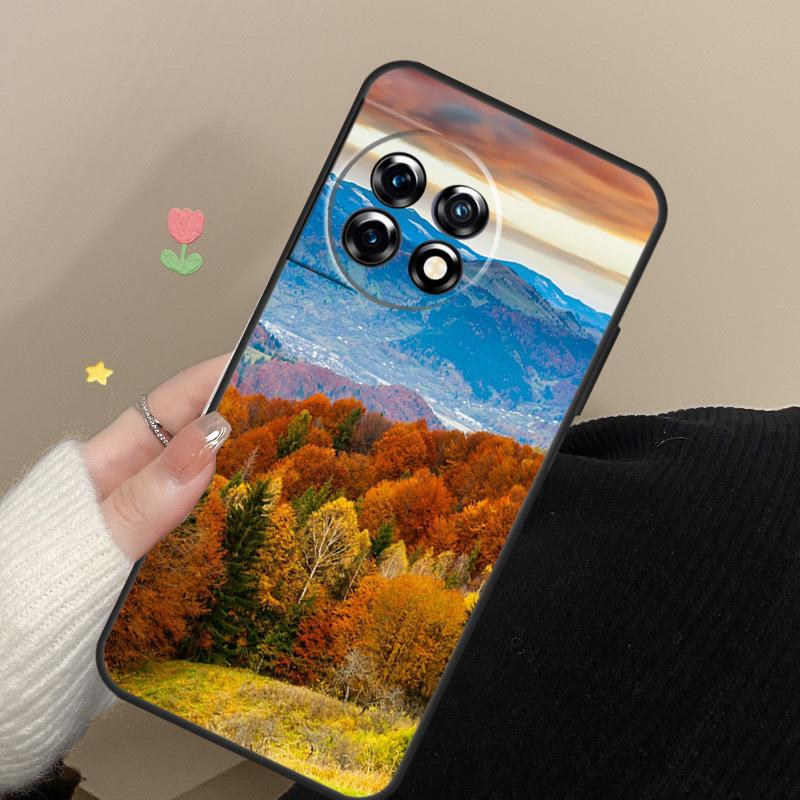 Осенние Листья Чехол Для OnePlus Nord 4 CE 2 3 Lite N20 N30 9 10 Pro 8T 9RT 10T 10R 12R 13R 11 12 13 Чехол