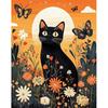 DIY Paint By Numbers Kits Butterfly Cat Beginner On Canvas By Number Kits Painting House Art Supplies Coloring By Number