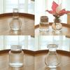 Small Vase For Centerpieces Flower Plastic Bud Vases Rustic Mini Clear Vase Unique Shapes For Wedding Dinning Home Decoration