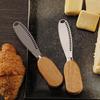 Stainless Steel Cutlery Set: Butter Scraper, Spatula, Bread & Jam Knife, Cheese Knife with Rubberwood Handle