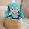 32cm Miku Plush Toy Anime Stuffed Animal Girl Doll - Cute Collectible Soft Cuddly Plushie Gift for Kids Fans