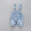 Children's Denim Overalls with Adjustable Straps Kids Suspender Pants