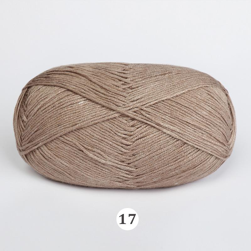 50g/Ball DIY Crochet Yarn Hand Woven Yarn Knitted Fabric Natural Bamboo Cotton Baby High Quality