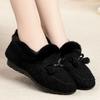 Winter Warm Cotton Slippers Women's Indoor Thick-soled Non-slip Warm Bag Heel Cotton Shoes Soft-soled Fluffy Confinement Beanie Shoes