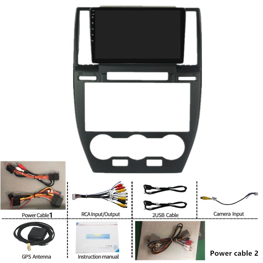 9'' Android 11 1+16 ГБ Автомагнитола Радио Навигация WIFI Для Land Rover Freelander 2006-12