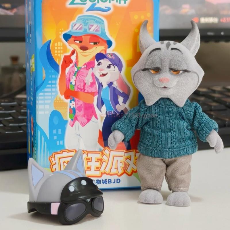 Оригинальная серия Zootopia Crazy Party2 BJD Милая Модная Артикулированная Сочлененная Фигурка Коллекционная Модель Украшение Подарок