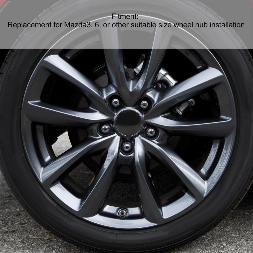 Комплект из 4 штук, Колпак центра колеса, Крышка центральной ступицы, Центральный колпак, Наружный диаметр