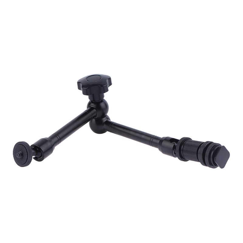 11 Inch Adjustable Friction Articulating Magic Arm + Clamp For Camera Lcd Monitor Led Flash Light Studio Camera Accessories