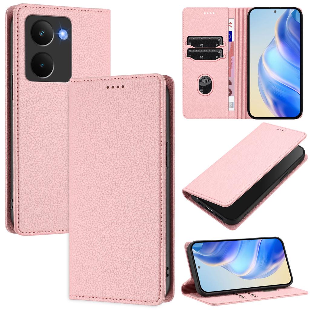 For Realme P3 Ultra 5G Wallet Case RFID Blocking Litchi Texture Leather Mobile Cover