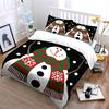 Snowman with Red Green Scarf Bedding Duvet Cover Set Duvet Cover Pillowcases  (1*Duvet Cover 2*Pillowcases, without duvet insert)