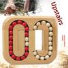 Children's Wooden Brain Teaser Puzzle for Cognitive Development and Stress Relief