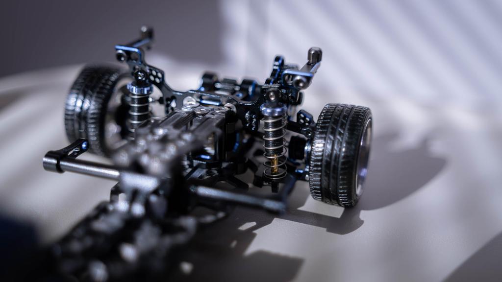 TRC Радиоуправляемая Дрифт-машина Rwd Дрифт-шасси Комплект для сборки дрифт-машины с Tamiya Aoshima Bunka Kyozai Пластик P.D META-X 1/24 "Совместимый" (TAMIYA),