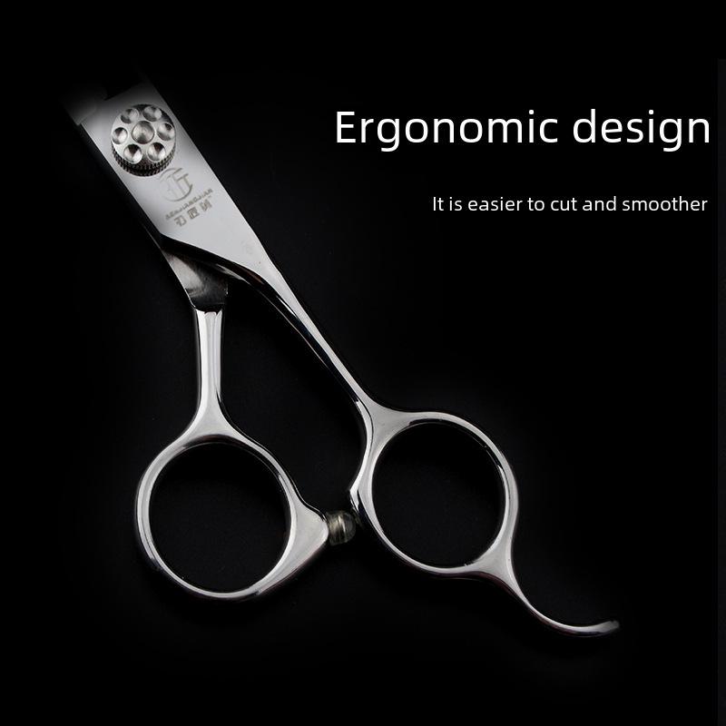 Профессиональные 7-дюймовые парикмахерские ножницы для стрижки и филировки волос - Идеальны для челки и парикмахерских