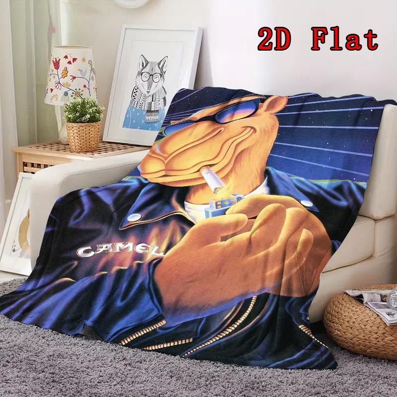 Joachim 2D Flat Pattern Flannel Blanket High quality All Seasons Warmth and Comfort Perfect for Christmas Gifts.SMT0917454