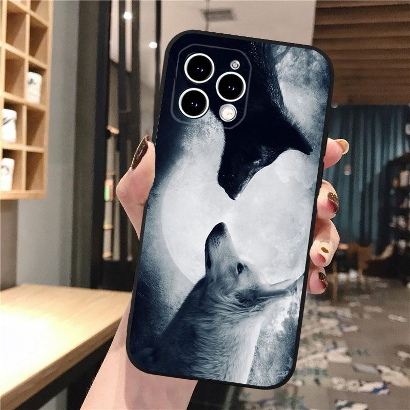 Чехол для телефона «Волк» для iPhone Samsung Galaxy Redmi Xiaomi Oppo OnePlus Note SA 7 8 9 10 11 12 13 14 20 21 22 23 53 54 Pro Max Plus Ultra TPU Soft