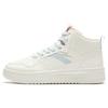 Comfortable Versatile Shock Absorbing Durable High-Top Sneakers Women Sneakers White Blue 922348002Q-2