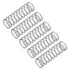 Compression Coil Springs, 0.8mm Wire Diameter, 9mm Outer Diameter, 35mm Free Length, 304 Stainless Steel, for Repairs, Experiments, Industrial