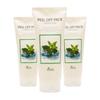 Ekel Peel-off Application Modeling Exfoliation Soothing Mask Dermatology Pack Green Tea 180ml 3EA, 3 Pieces, 1 Piece