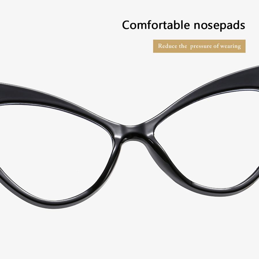 Оправа для очков «кошачий глаз» большого размера