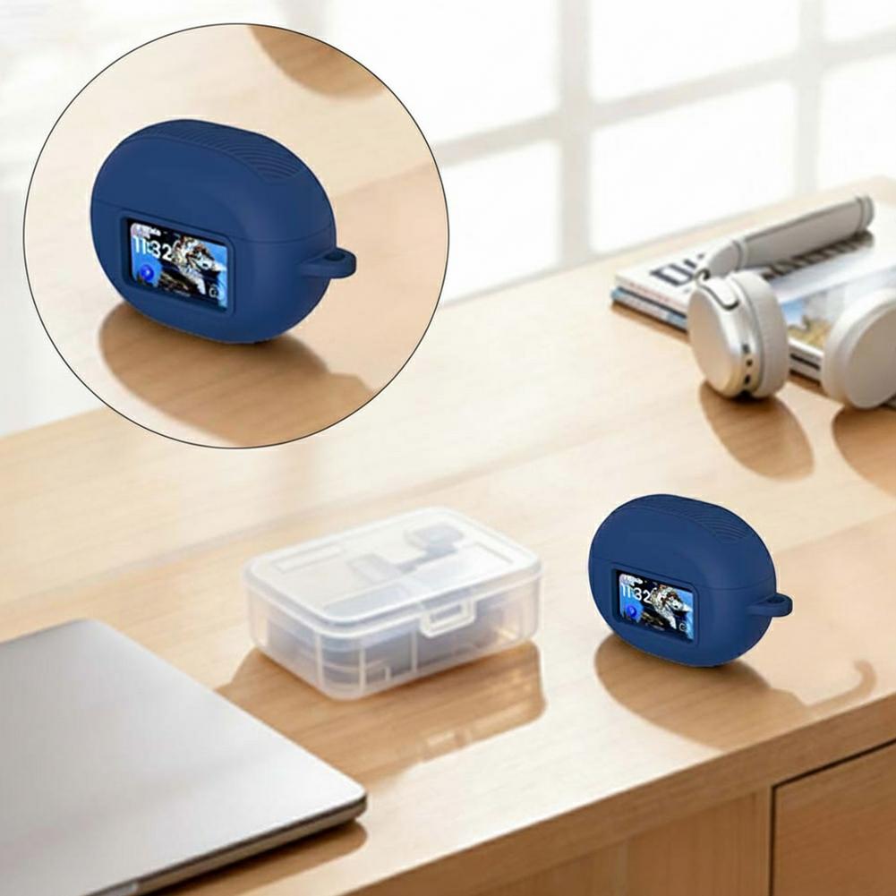 For TOZO NC20 Pro/NC20 Bluetooth Earphones Silicone Earphone Protective Case Anti Drop And Anti Scratch Storage Case