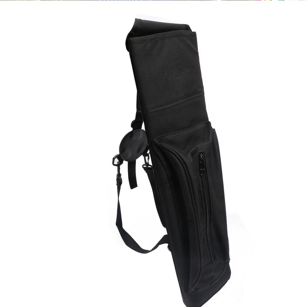 Huwairen Archery Canvas Back Quiver - Three-Point Fixed Arrow Bag