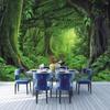 Forest Wall Mural Rainforest 3d Wallpaper Large Nature Scenery Wall Mural For Bedroom Living Room Wallpapers
