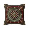 Luxury Golden Baroque Floral European Victorian Art  Square Pillowcase Cushion Cover Pillow Case Throw Pillow Cover for Home