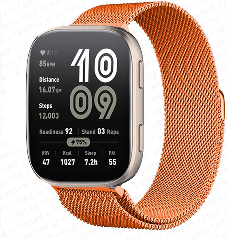 20 мм 22 мм ремешок для часов для Amazfit bip 6 5 Balance GTS 4 mini 2 2e 3 GTR 4 2 3 Pro миланская петля correa браслет huawei gt 5 Band